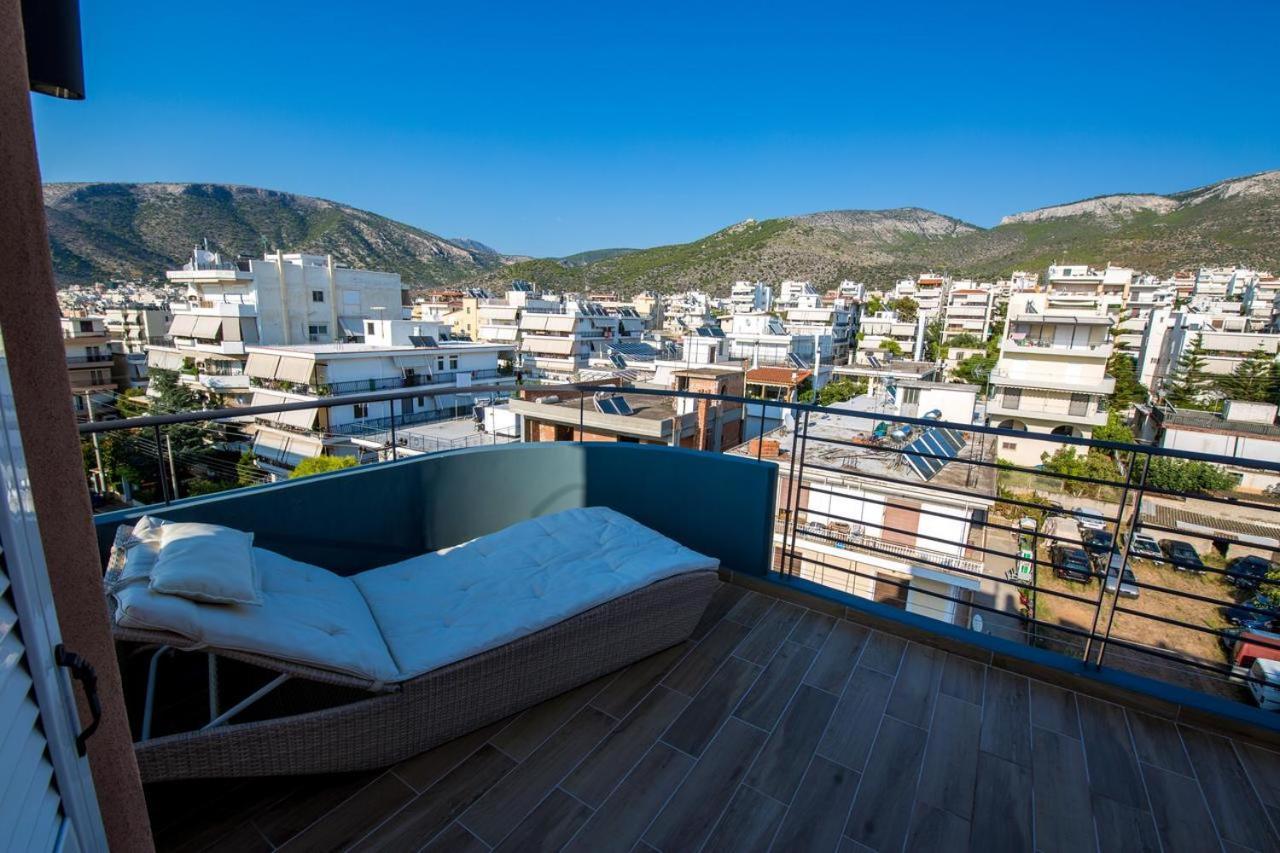 Helen Luxury Loft Design Meisonette-Apartment Atenas Exterior foto